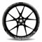 Felgenrand Aufkleber adesivo per cerchioni Argento grigio compatibile per Yamaha MT-07 Tech Black X785006VA