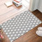Badematte 50x80cm, Rutschfeste Badteppich, Stern, große Sterne Muster Monochrom kunstvolle moderne Baby Kinderzimmer Desi,Mikrofaser Badvorleger mit, Wasserabsorbierende Weiche teppiche für Badezimmer