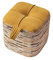 BYBEST Geschenk hocker Stoff-Ottoman-Fußhocker, Massivholzrahmen, Kleiner Hocker, Lonstool, Haushalts-Schuhwechselhocker, Wohnzimmer, Schlafzimmer schemel