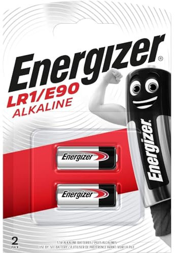 AMK® Energizer LR1 E90 N 910A MN9100 Alkaline Battery Batteries 1.5V Pack of 2 Security Remote
