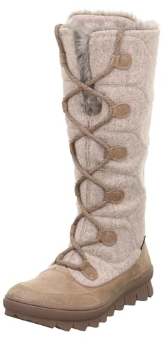 Legero Damen Damen Novara Damen Warm Gefütterte Gore-tex Giotto (Beige) 4500Schneestiefel