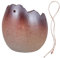 INOOMP 2St Eierschalen-Blumentopf Keramiktopf rustikaler Blumentopf kakteendünger wundermuschel Links Ornament hängender Blumentopf Sukkulenten zum Aufhängen dreidimensional Vase Pflanze