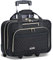 Lekebobor Rolling Laptop Bag - Briefcase on Wheels for Women/Men Fits Up to 15.6Inch Rolling Bags for Travel and Business, Black, 17.5 x 6 x 12.5 inches, Commercial Affairs