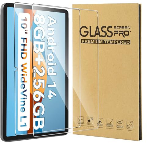 CONAPIKA 2 Piezas Protector de pantalla para BESTTAB A20 10 pulgadas, Premium Cristal Vidrio Templado 9H Dureza, Anti-Arañazos, Alta Definicion Transparente Protector de Pantalla