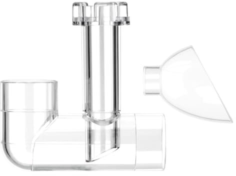 DONGKER Skimmer de superficie de acuario, 12/16 mm, 16/22 mm, película de aceite para acuario, skimmer de tanque plantado