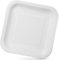 Algon | Set de 100 platos desechables – Platos Desechables Tamaño 20 cm Resistentes y ecológicos, ideales para fiestas, eventos y reuniones