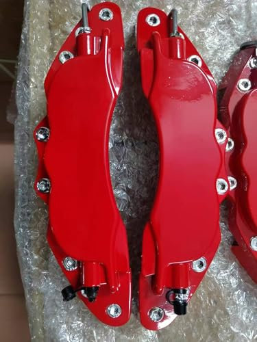 ZTYUANHANG 2 Stück Auto Bremssattel Abdeckung Für Audi A3 Sportback 8V 8Y 2013 2014 2015 2016-2020, Bremssattelabdeckung Auto Disc Bremssattel Abdeckungen Vorn Hinten Auto Kit,small