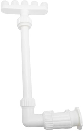 Sahgsa Height Adjustable Pool Fountain with 5 Nozzles Versatile Waterfall Sprinkler for Pools, Fish Ponds and Gardens