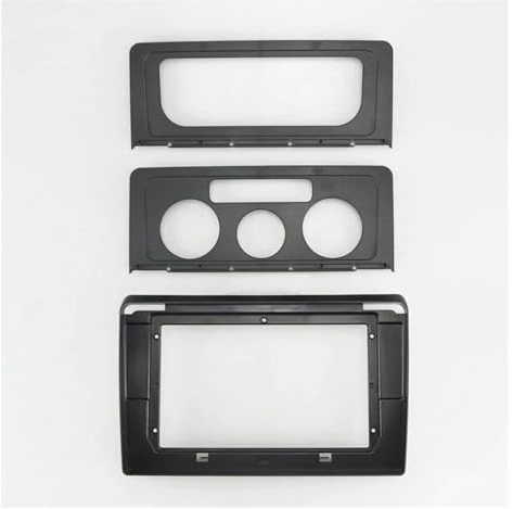 Car Radio Fascia Set 10.1 Inch Car Frame Fascia Adapter For VW For Caddy 2K 3 2004-2010 Radio Dash Fitting Panel Kit