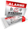 imaggge.COM - Pegatinas disuasorias de alarma - Sistema electrónico - Juego de 12 - Dimensiones 8,5 x 5,5 cm