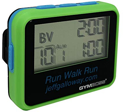 Gymboss Chronomètre et Minuteur Plus – BOITIER Souple Galloway Vert/Bleu