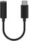 MOELECTRONIX USB 3.1 Typ-C Headset Klinke passend für UMIDIGI S5 PRO | USB-C auf 3.5mm Kopfhörer Anschluss| Buchse Aux-IN Audio Adapter Kabel SCHWARZ
