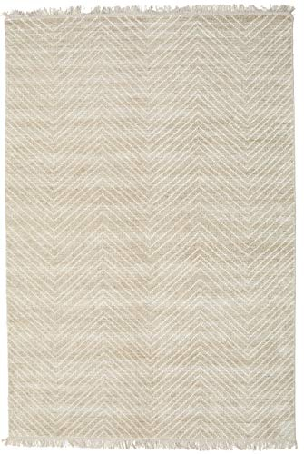 RugVista, Vanice, Teppich, Mittelflor Teppich, 300 x 400 cm, Rechteckiger, Bambusseide, Flur, Schlafzimmer, Küche, Wohnzimmer, Beige, Dunkel Beige