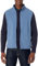 Amazon Essentials Herren Polarfleece-Weste mit durchgehendem Reißverschluss (erhältlich in Big & Tall), Blau Heide, L