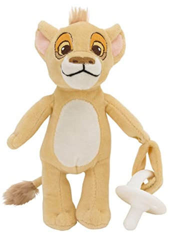 Disney Lion King Simba Tan Super Soft Plüsch Schnuller Buddy
