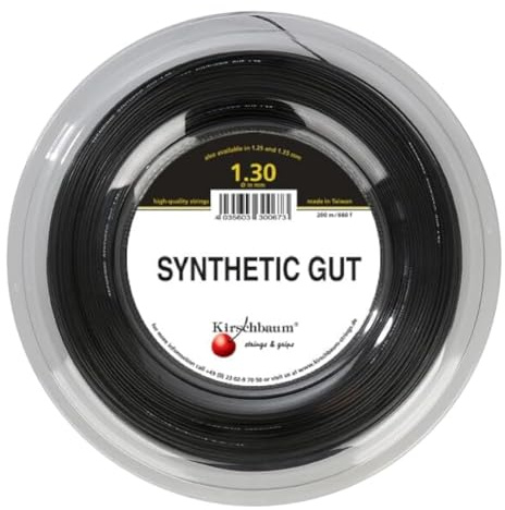 Kirschbaum Spule Synthetische Darm Schwarz 1,30 mm (16G) 700ft