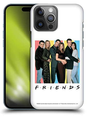 Head Case Designs Licenza Ufficiale Friends TV Show Cast Logos Custodia Cover Dura per Parte Posteriore Compatibile con Apple iPhone 14 PRO Max