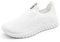 ODCKOI Zapatillas Slip-On Hombre Deportivas Zapatos sin Cordones Ligeras y Transpirables Calzado para Running Fitness Atlético-BAISE-47