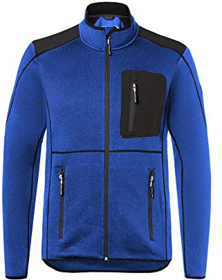 KÜBLER Weather Strickjacke | Herren Strick Jacke für Arbeit & Outdoor | Strickjacke Herren | Leichte Strickfleecejacke | Atmungsaktiv & strapazierfähig | Herrenstrickjacke mit Reißverschluss
