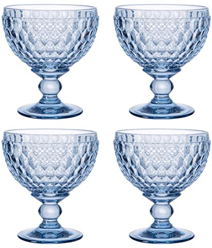 Villeroy & Boch Boston Coloured 4er Set Sektschale blau