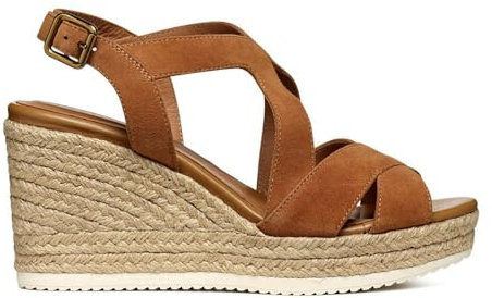 Geox Fille Ponza C Femme>femme>sandales/nu-pieds, Cognac, 40 EU