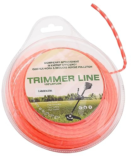 AMTHKNO 0000 930 4300 CF3 Pro Trimmerfaden / 0,2 cm gedrehte Trimmerfaden, kompatibel mit Stihl CF3 Pro Trimmer, funktioniert für FS91R, FS38 & FS 111 Lasted Fadentrimmer – 2,4 mm. 241,3 cm – 48,8 m