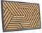 Hanse Home Fußmatte Kokos und Gummi für Innen und Außen - Outdoor Schmutzfangmatte Natur, Kokosmatte Outdoor Streifen Labyrinth, Wetterfest und Rutschfest für Flur, Terrasse, Eingangsbereich - 45x75cm