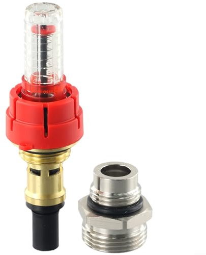 Underfloor Heating Manifold Flow Meter, Regulator DN25 Radiant Floor Heating Water Flow Meter