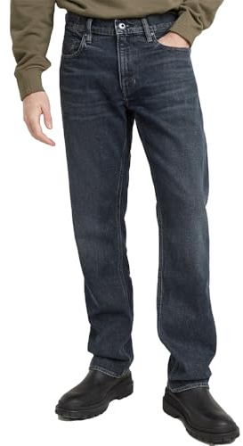 G-STAR RAW Jean Mosa Straight Homme Jeans, Bleu (Worn In Funnel Cloud D23692-d775-g727), 28W / 30L