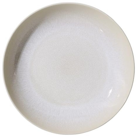 Ritzenhoff & Breker Laredo Suppenteller, 23 cm, Tiefer Teller mit Farbverläufen, Skandinavisches Design mit Reaktivglasur, Steinzeug, Beige