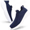 Giniros Zapatillas Slip On Running Hombre Zapatos Deporte Correr Jogging Caminar Bambas Deportivas Hombre Casual Gimnasio Fitness Gym Atlético Trekking Tenis Transpirables Sneakers, Azul Oscuro 46EU