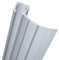 Schulte joint d'étanchéité de douche intervolet universel, 200 cm recoupable, pour paroi porte de douche élement fixe et coulissant épaisseur verre 6 et 8 mm