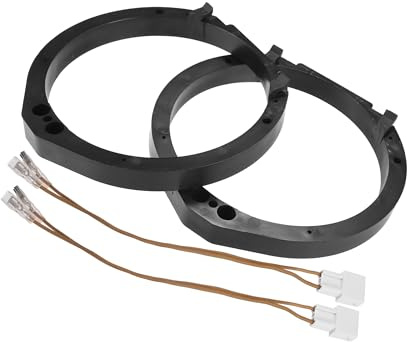 Hihaha 6.5 Car Speaker Adapter Spacer Ring with Wire Combination | for Honda Accord 2008-2019, Durable Material