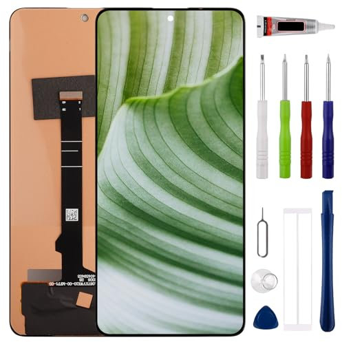swark Écran TFT de rechange pour Redmi Note 13 Pro 5G 2312DRA50C Écran LCD tactile Digitizer avec kit d'outils de réparation mis à niveau Pas de fonction d'empreintes digitales