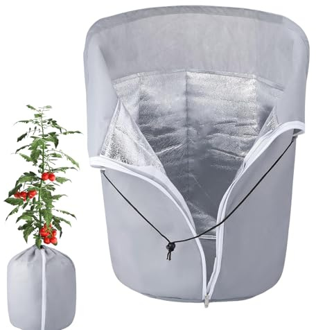 Fuuxtci Coperture per Vasi da Esterno Contro Il - Protezione Riusabile dal per Piante Invernali | per Fioriere da Esterno per Giardino Patio Passaggio