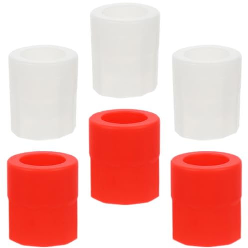 WATIIFUFU Silicone Shot Glass Ice Molds for Easy Demolding and Making Shot Glasses from Ice Or Chocolate Flexible Mold Trays 6pcs for Party Use