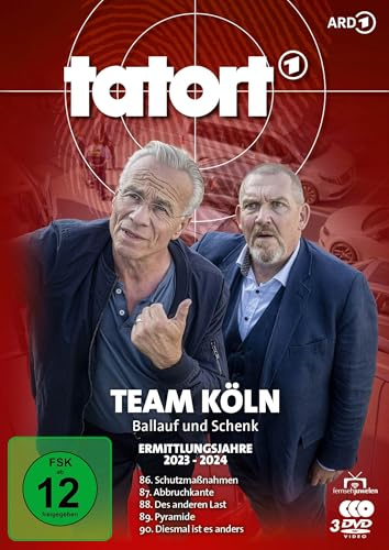 Tatort - Team Köln (Ballauf & Schenk) - Ermittlungsjahre 2023 - 2024 (Folgen 86- 90) (Fernsehjuwelen)