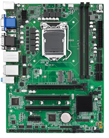 WLTDYZZLDN Scheda Madre Fit for B365M LGA1151 I3i5i7 for CPU di 6a/7a/8a/9a Generazione Desktop B365 DDR4 VGA PCIE 3.0 Dual LAN Micro ATX Motherboard