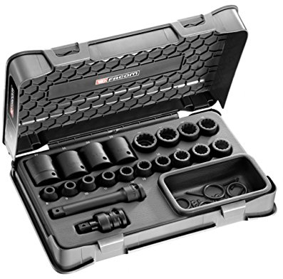 Facom NSD.500A Coffret Douil 1/2' Impact 12P 8-27Mm