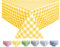 Home Direct Nappe Toile cirée PVC Rectangulaire 140 x 200 cm Vichy Jaune
