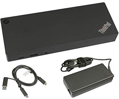 Lenovo ThinkPad X1 Extreme Gen 2 (20QV/20QW) Original USB-C/USB 3.0 Port Replikator inkl. 135W Netzteil
