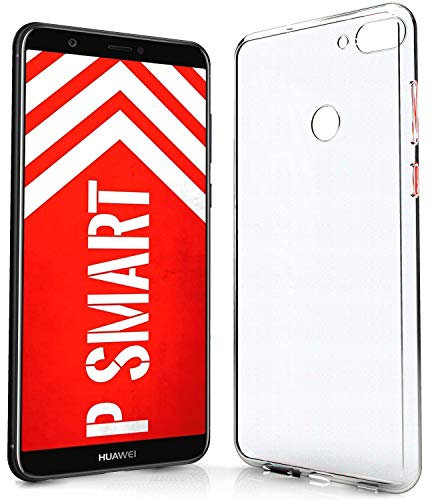 Newtop Cover Compatibile per Huawei P Smart/Plus/Z/2020/2019 Plus, Custodia Morbido TPU Clear Silicone Trasparente Slim Sottile Case Posteriore Protettiva (per P Smart)