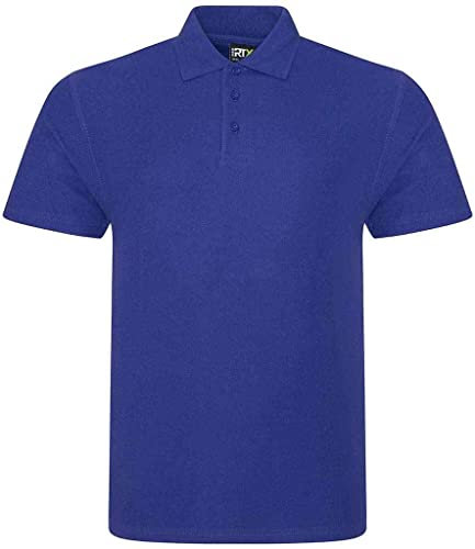 Polo classica da uomo, a maniche corte, tinta unita, casual, per lavoro, sport, resistente, per giardinaggio e costruzione, ideale come regalo di compleanno per qualsiasi costruttore, Viola, 3XL