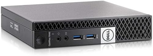 Micro PC Desktop DELL OptiPlex 7040 | Core i7 fino a 3.60GHz Windows 11 Pro | 16GB RAM SSD 240GB | USB 3.1 HDMI Mini Computer Fisso Aziendale Ufficio Scrivania (Ricondizionato)