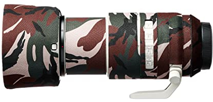 easyCover - Lens Oak - Objektivschutz - Schutz für Ihr Kameraobjektiv - Geeignet für Canon RF 70-200mm F2.8L is USM - Grüne Camouflage