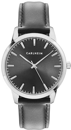 Carlheim Men's Watches Carl 4007 Silver Japanese Quartz Movement