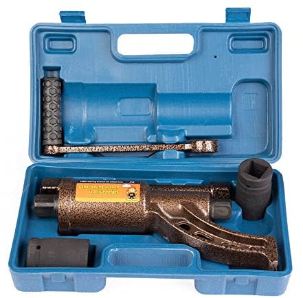 TANIASHOP Moltiplicatore di Forza Chiave Svita Bulloni per Ruote Camion Furgoni Trattori Veicoli Pesanti 4800 Nm in Valigetta