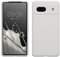 kwmobile Cover per Google Pixel 7a Custodia - Back Case per Smartphone in Silicone TPU - Protezione Gommata - bianco matt