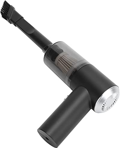 Atyhao Tragbarer Kabelloser Mini-Staubsauger für die Reinigung von Desktop-Nähmaschinen und Autotastaturen, Kabelloser Handstaubsauger mit LED-Leuchten, Kleines Volumendesign, 9000 Pa
