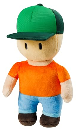 Bandai Stumble Guys – Mr Stumble – Großes Plüschtier 30 cm bunt – Plüschtier Videospiel Stumble Guys – Plüsch Mr Stumble zum Sammeln – Spielzeug für Kinder ab 2 Jahren – PMS7008A